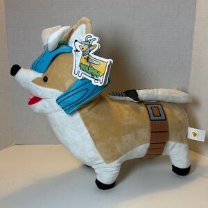NEW Peasant Buffet Wargi The Corgi 16 Inch Collector Plush Dog Stuffed Animal